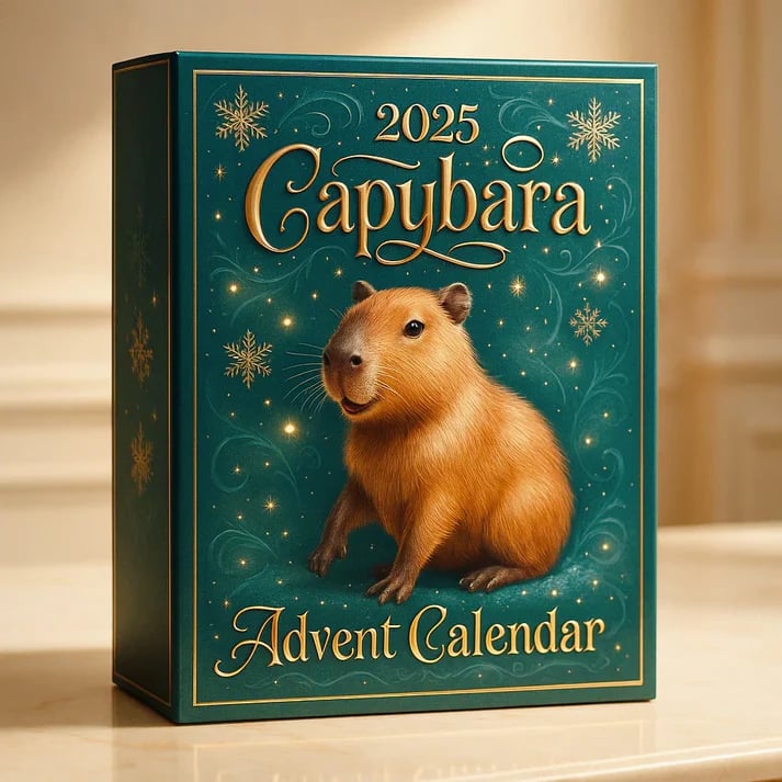 🎄Capybara adventi naptár 2025-re