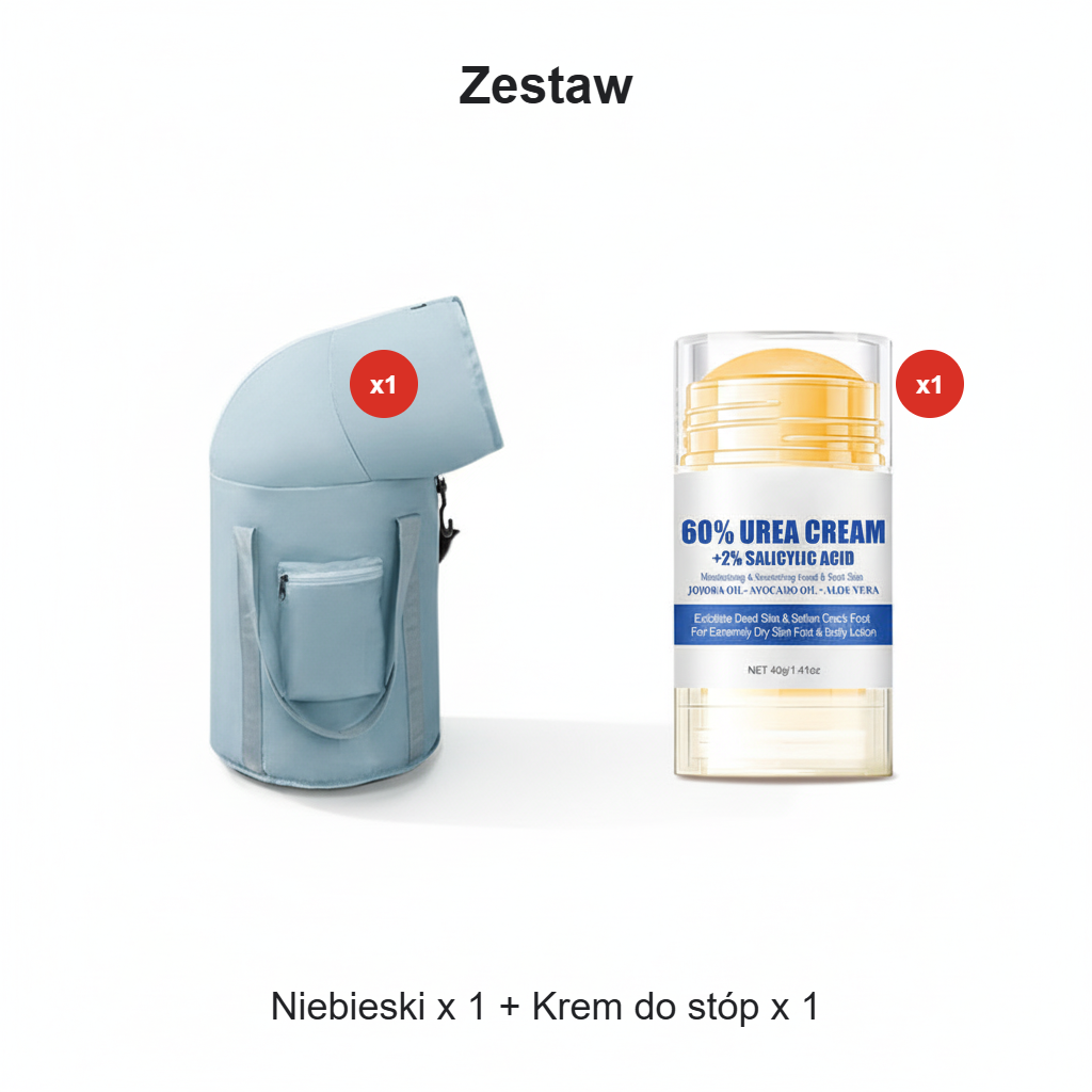 🦶 Összecsukható lábfürdő – Pihenés és kényelem otthon és utazás közben