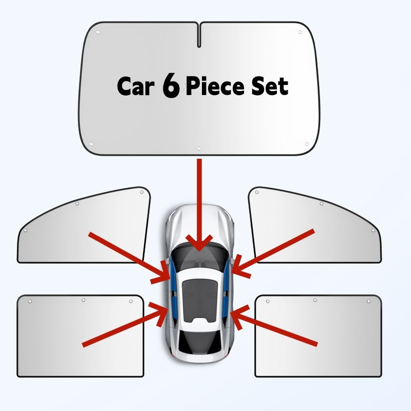 Autó ablak napellenző (univerzális minden járműmodellhez)