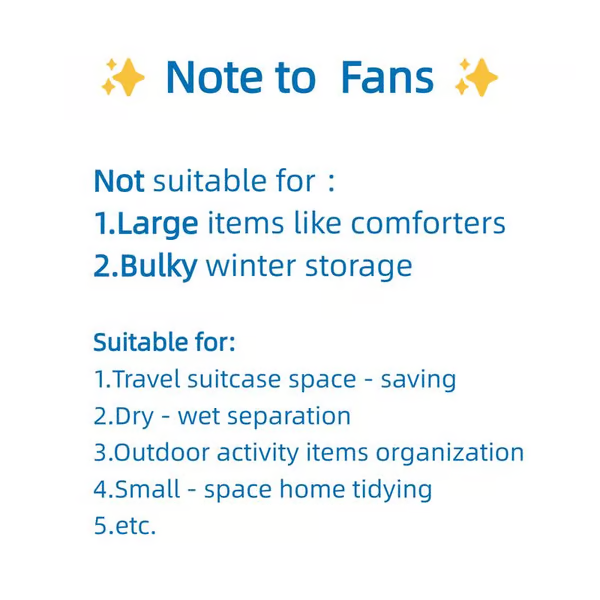 🔥 USB elektromos vákuum kompressziós zsák