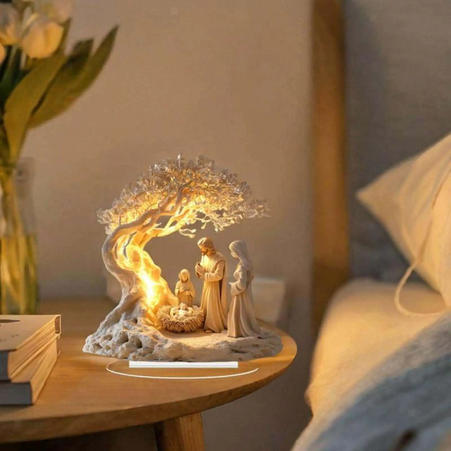 Betlehemi lámpa a szent éjszakára