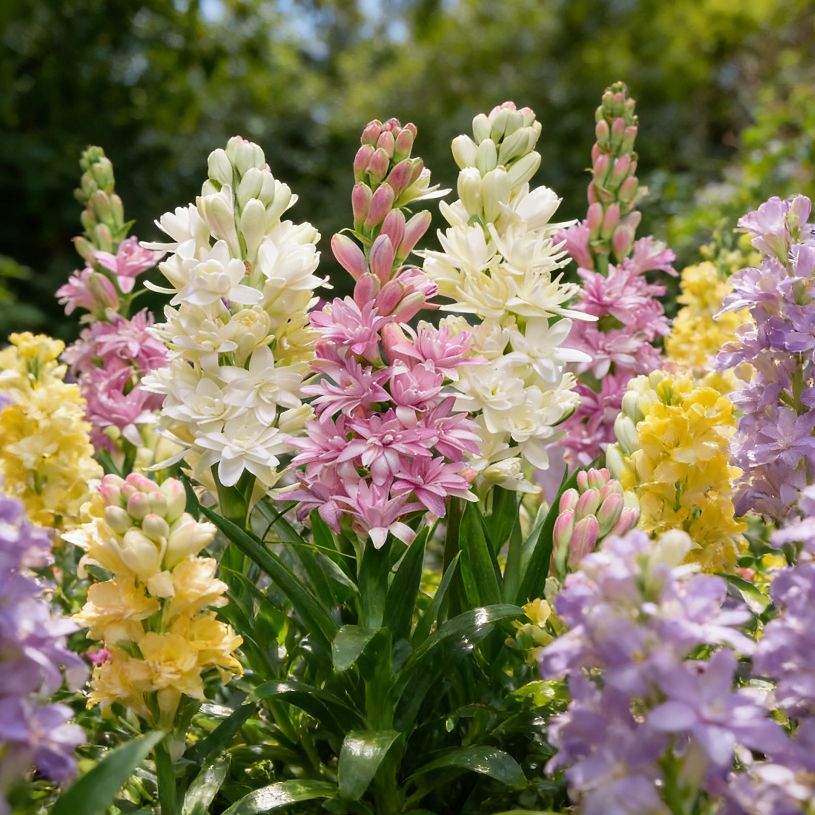 🌺Dupla illatú tubarózsa hagymák – Holdkerti virág