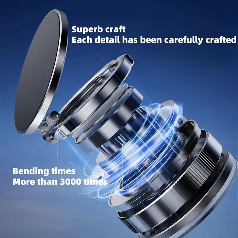 🔥Vásárolj többet, spórolj többet🔄360°-ban állítható mágneses vákuumos telefontartó📱🚗