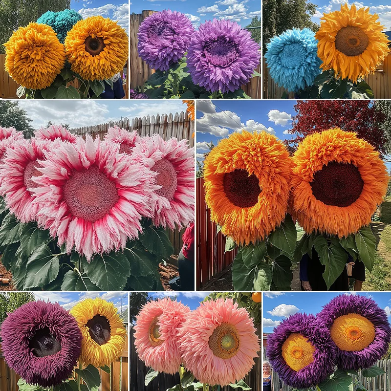 🌻 Imádnivaló óriás plüssmackó napraforgó 🔆