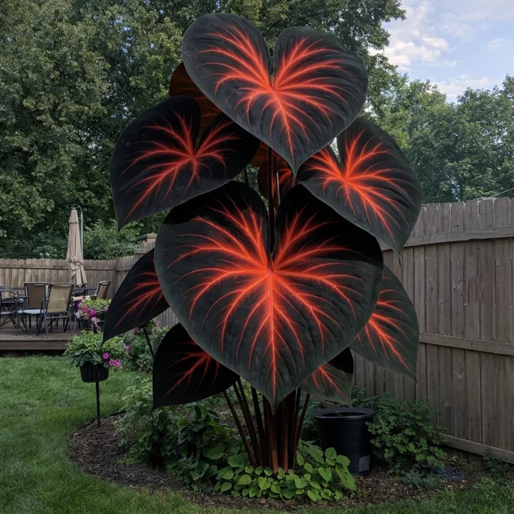 Ritka, óriási, többszínű kaladiumhagymák