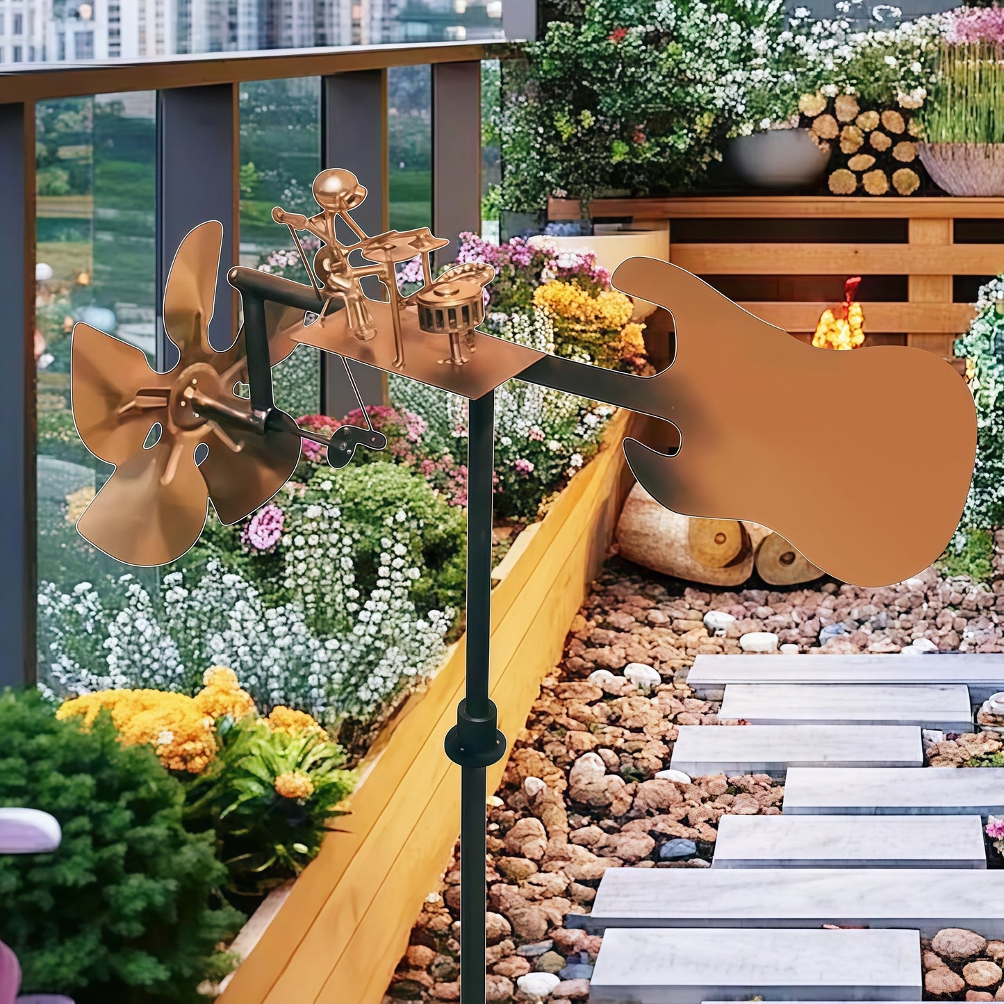 🔥Utolsó nap 49%-os kedvezménnyel🥁Korlátozott mennyiségű kézzel készített szélmalom rudakkal🎸