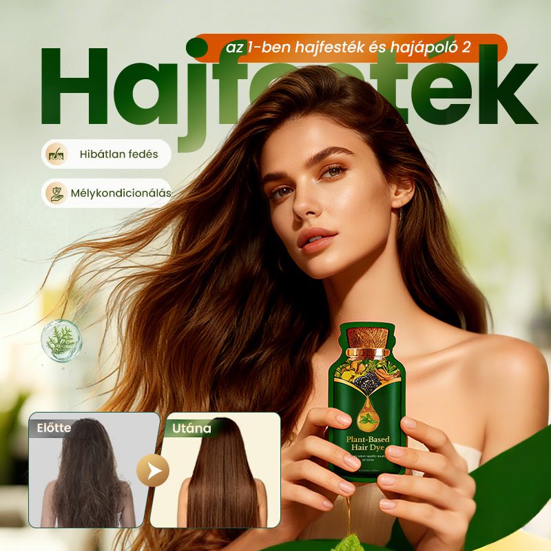 Kíméletes, növényi alapú hajfesték – gyors hatású