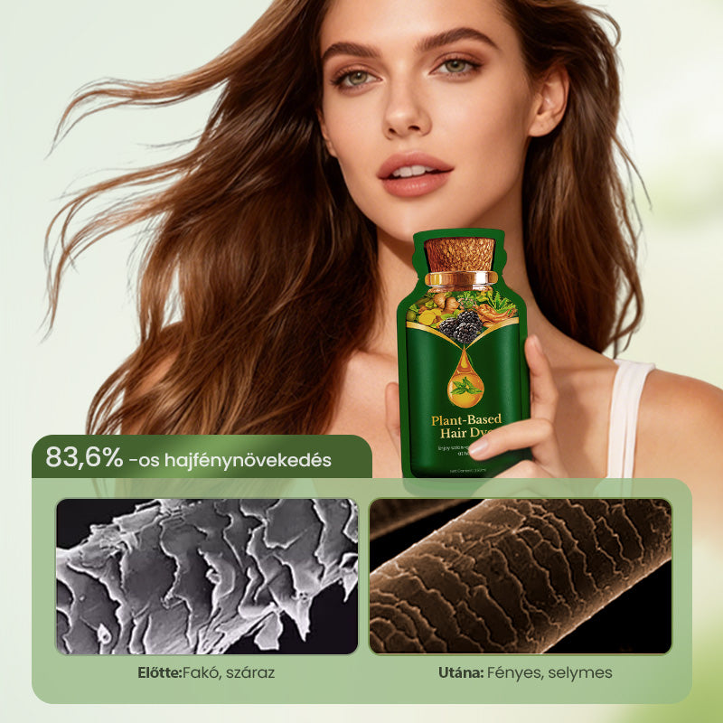 Kíméletes, növényi alapú hajfesték – gyors hatású