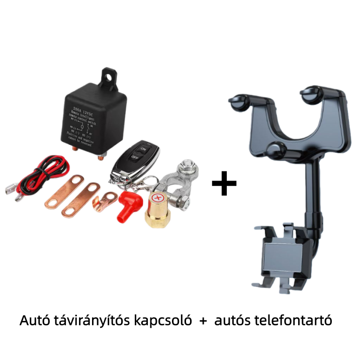 🚗Korlátozott idő 50% -os kikapcsolás 🔋 Autó távoli kikapcsoló kapcsoló, Anti Power Loss eszköz