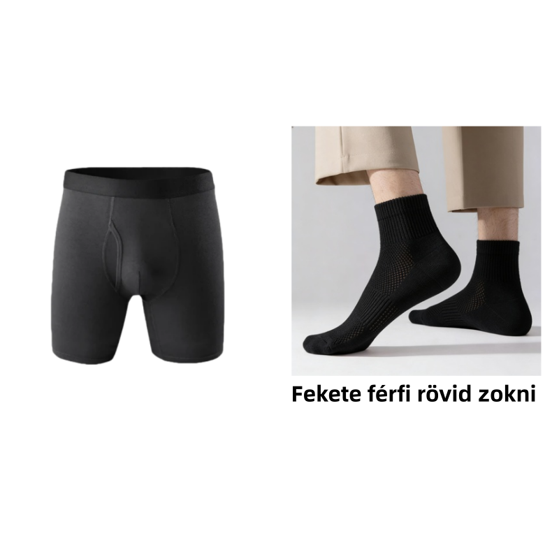 Férfi ultra-abszorbens inkontinencia boxeralsó