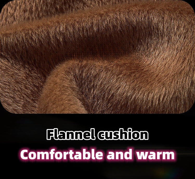 Rövid plüss üléspárna téli autósülésekhez