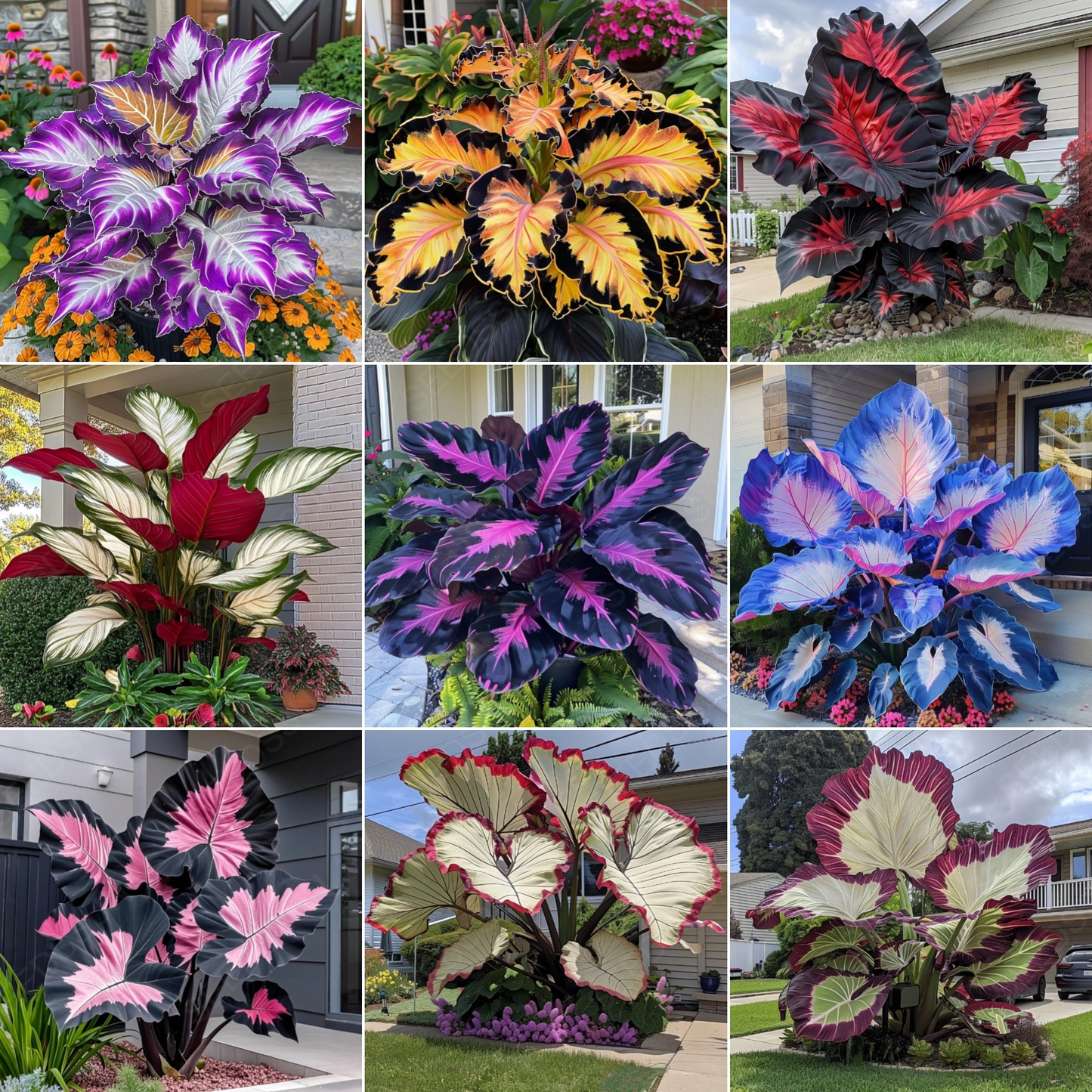 Óriás kaladium hagymák