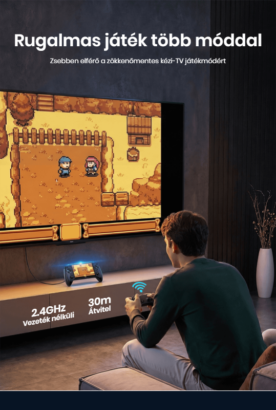 🎁Sokoldalú és szórakoztató hordozható játékkonzol
