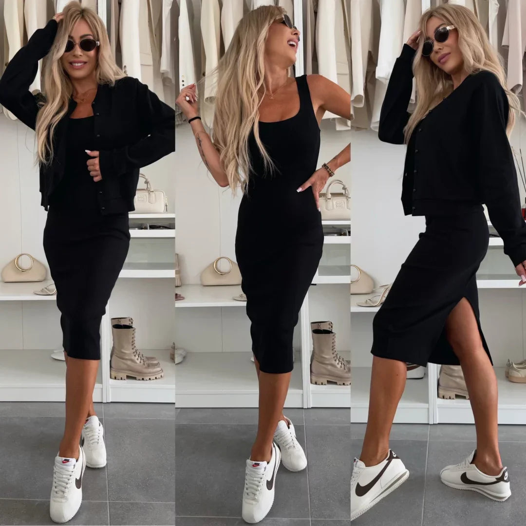 Női 2 az 1-ben lezser pamutöltöny