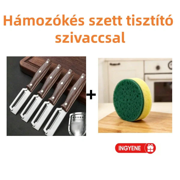 🔥1+1 ingyen🔪Többfunkciós konyhai hámozó - rozsdamentes acél