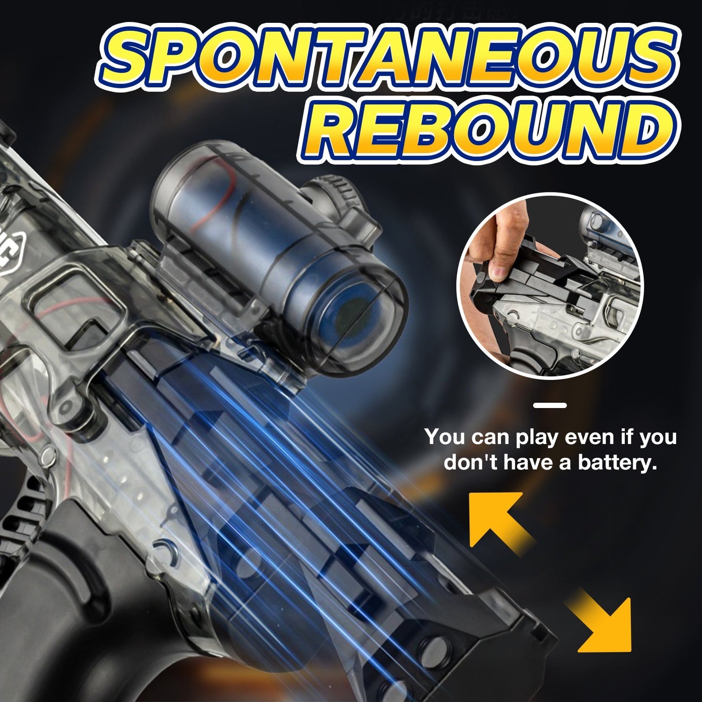 Woyuosn Battle Blaster elektromos vízipisztoly