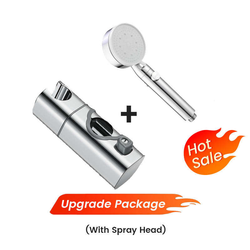 🔥A legkönnyebben használható🔥Szerszám nélkül felszerelhető zuhanyrúd és zuhanyfej.