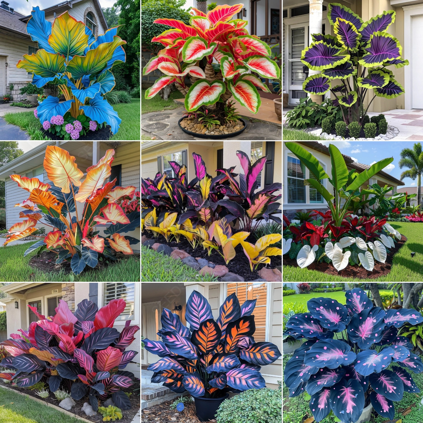 Óriás kaladium hagymák