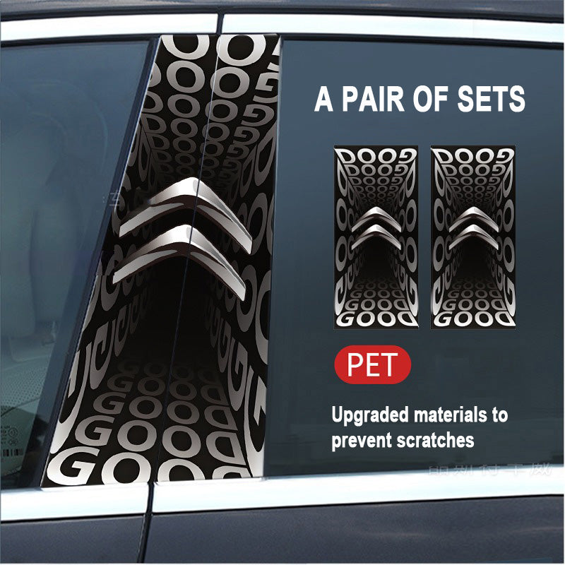 🔥Kiárusítás🔥2025-ös autó kreatív B-oszlop módosító HD védőfólia (2 db)