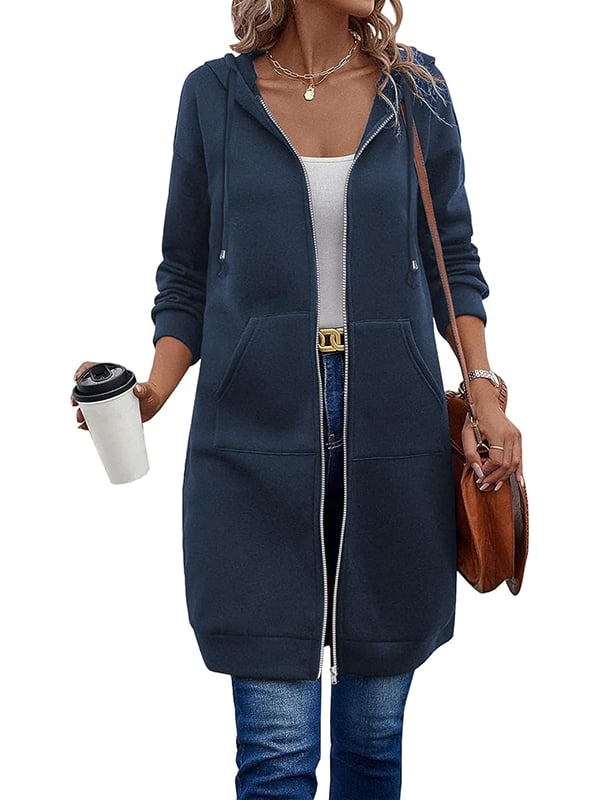 🥳Őszi Új Érkezések Akció 49% Kedvezmény🔥Női alkalmi cipzáras pulóver – Kényelmes őszi viselet✨