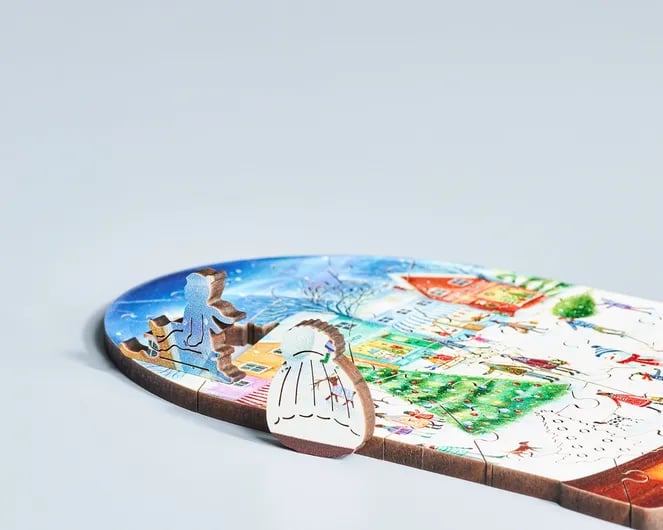 🏆Villám akció⚡ TÖBB MINT 50 000 ELKELT! Majdnem elfogyott – 💥🧩 24 napos karácsonyi adventi naptár kirakó, a legjobb ajándékok