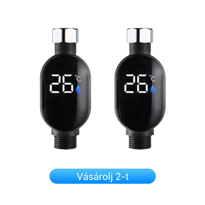💧Zuhanyhőmérő🌡️ Nincs több találgatás – azonnali hőmérséklet! 🚿