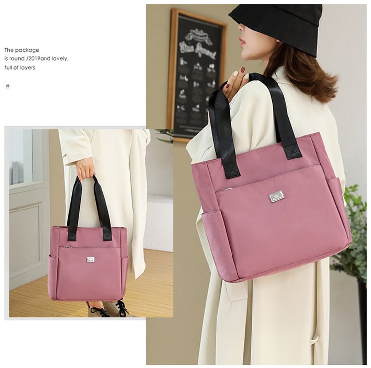 🔥Vízálló nylon válltáska nagy kapacitással és több zsebbel👜