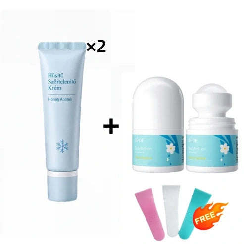 🧴🌸 Kíméletes szőrtelenítő krém – néhány perc alatt bársonyosan sima bőr!✨