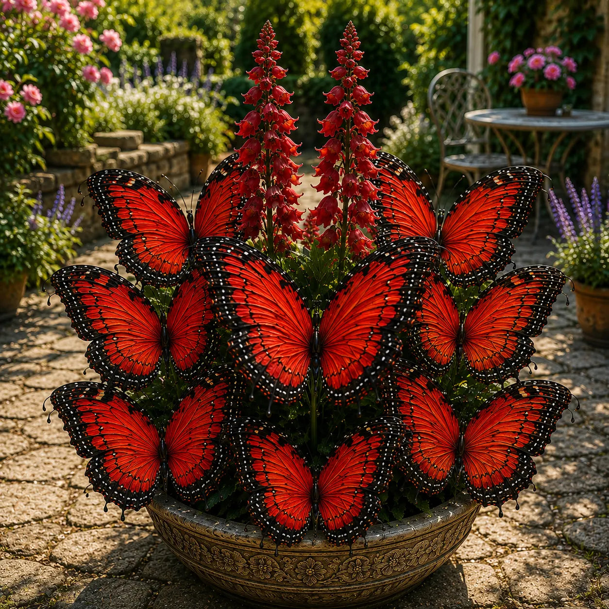 🦋 Pillangókert Hosta hagymái - 🌸A Hosta, Amely Úgy Kinéz, Mint Egy Pillangókkal Tele Kert