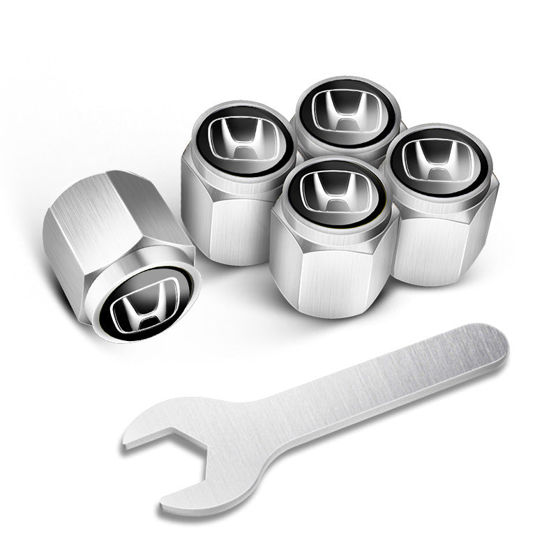 🔥Szelepkupakok autógumikhoz (5 db + 1 villáskulcs)