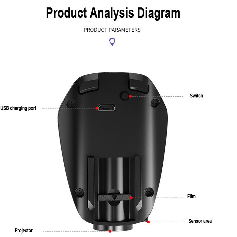 Forró akció ✨50% kedvezmény ✨5D intelligens LED üdvözlőlámpák érzékelővel