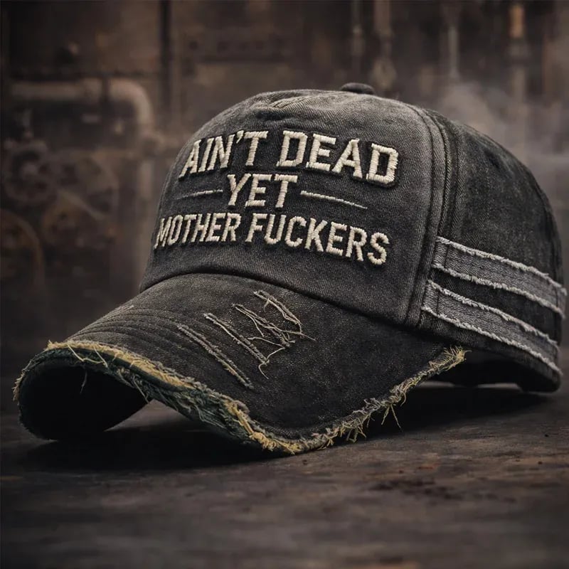 🎉Még nem halt meg Vintage Trucker Sapka