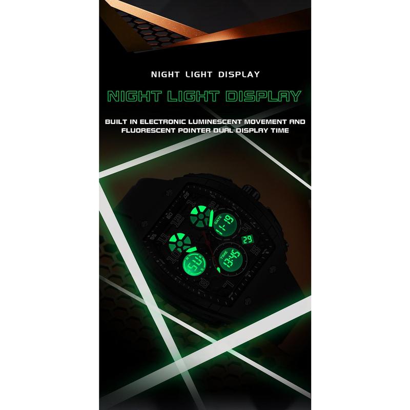 ⌚Férfi digitális sportóra háttérvilágítással és automatikus dátumfunkcióval✨