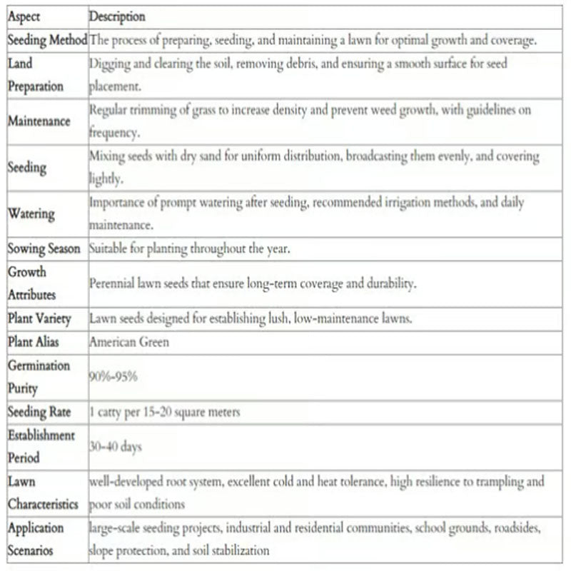 🔥🌱 Törpe örökzöld fűmagok négy évszakra🌾 | Hozd létre a tökéletes gyepedet itt🌼