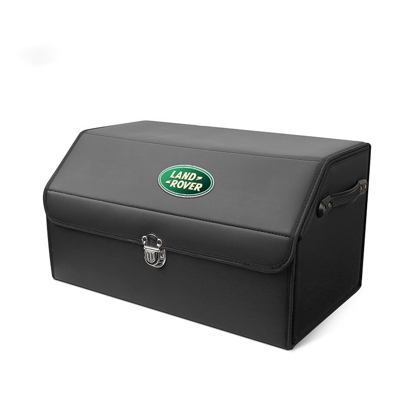 Bőr tárolórekesz az autó csomagtartójába