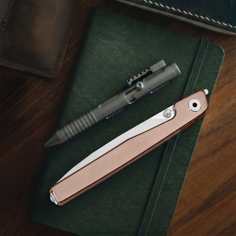 🔥Utolsó napi akció 50% kedvezménnyel🎉Lanky Liner Lock elülső flipper kés fekete alumínium nyéllel
