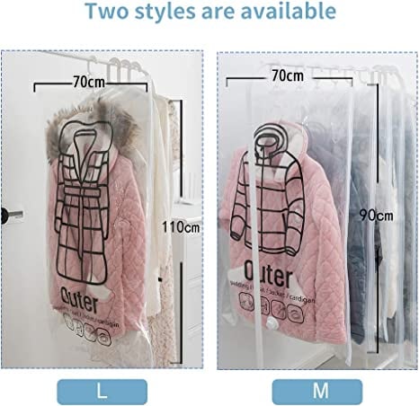 ✨Vásárolj többet és spórolj többet ✨ Vákuumozott, akasztós tárolótáska