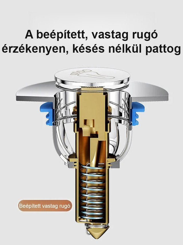 Lábas nyomású padlóösszefolyó a fürdőszobában