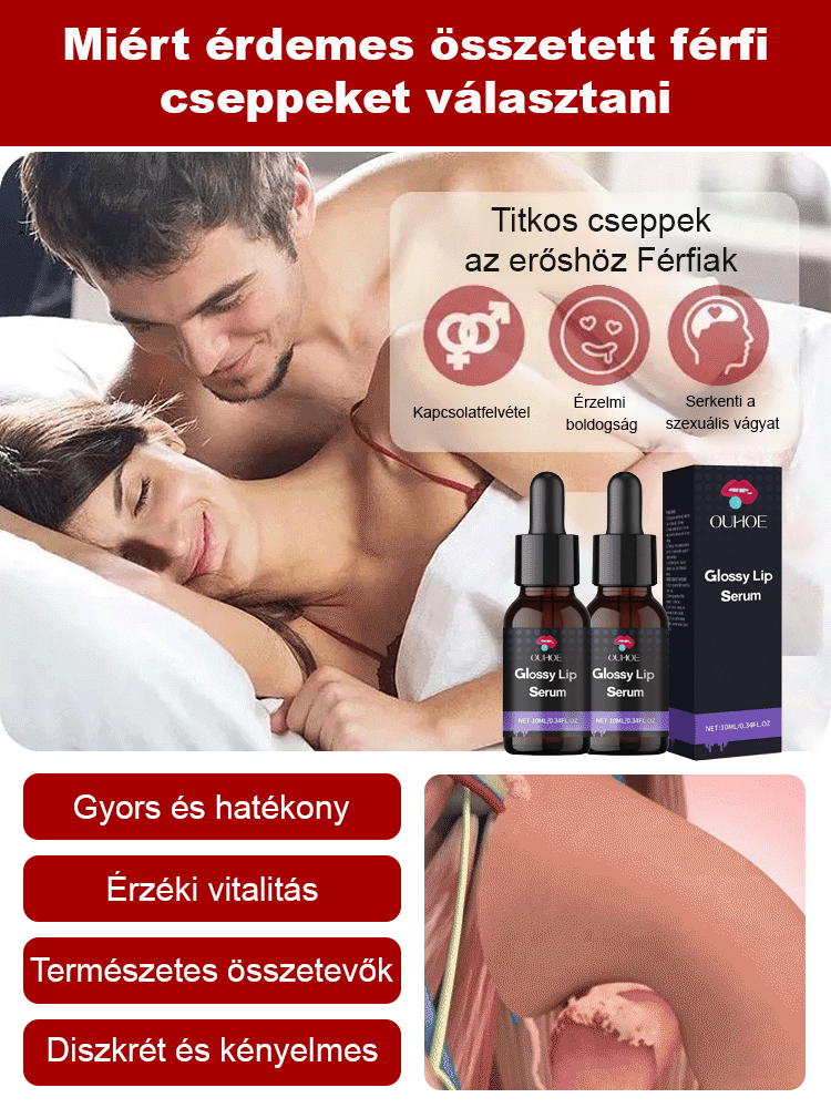 Férfi Epimedium Energia Cseppek