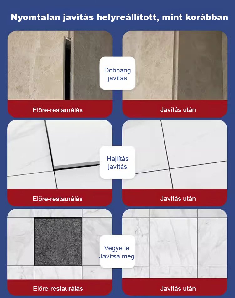 Csempe üregesedés elleni speciális ragasztó - egyedi megrendelés alapján