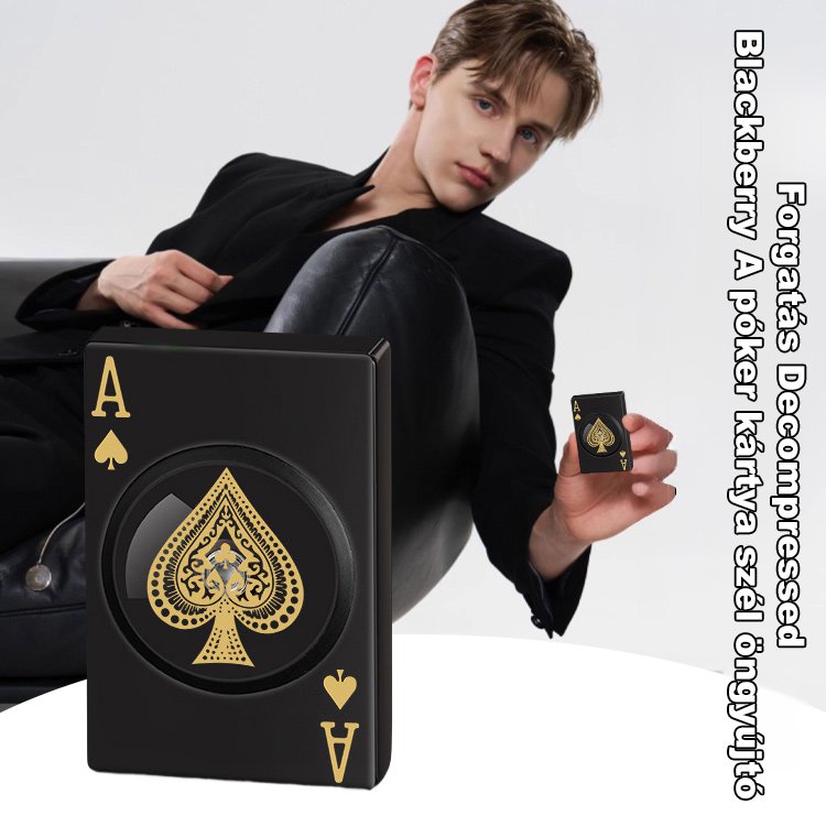 Póker kártya szél öngyújtó