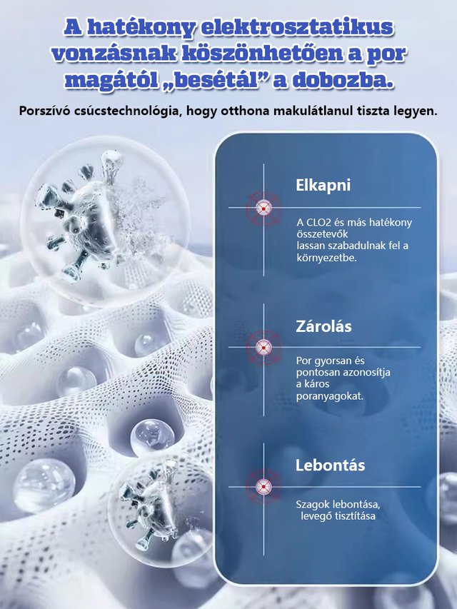 【Porálló Csodadoboz】Univerzális Porszívó