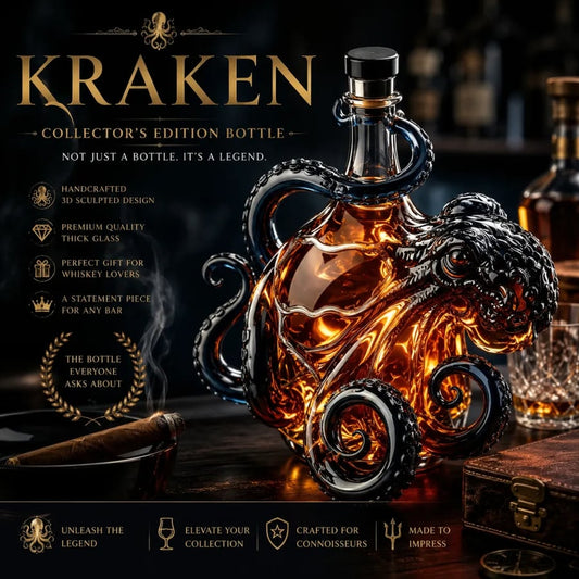 Legendás Rum Kiadás 3D Polip Palack