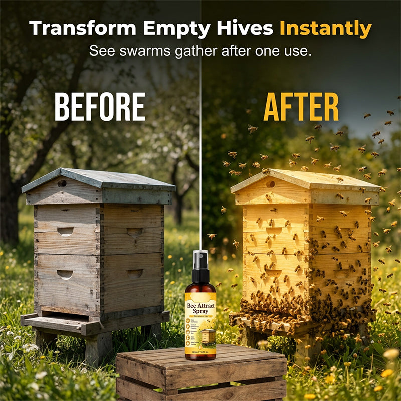 🍯🐝 Méhcsalogató spray | Segít a méhek kaptárhoz vonzásában, javítva a méhek vonzerejét! A méhek csalogatása könnyebb! 🏡