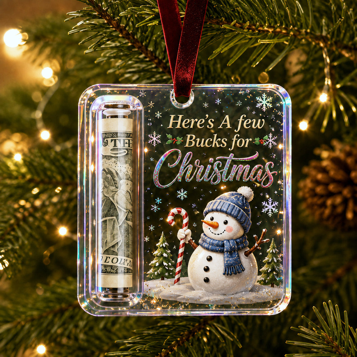 🔥UTÓS NAP 50% KEDVEZMÉNY - 🎄Karácsonyi pénzdíszek - Érezd úgy a készpénzt, mint egy igazi karácsonyi ajándékot💵