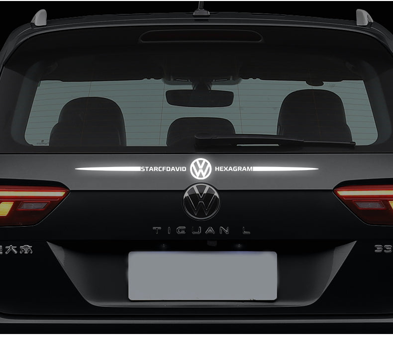 3D színes lézerfényvisszaverő autómatricák 4 db