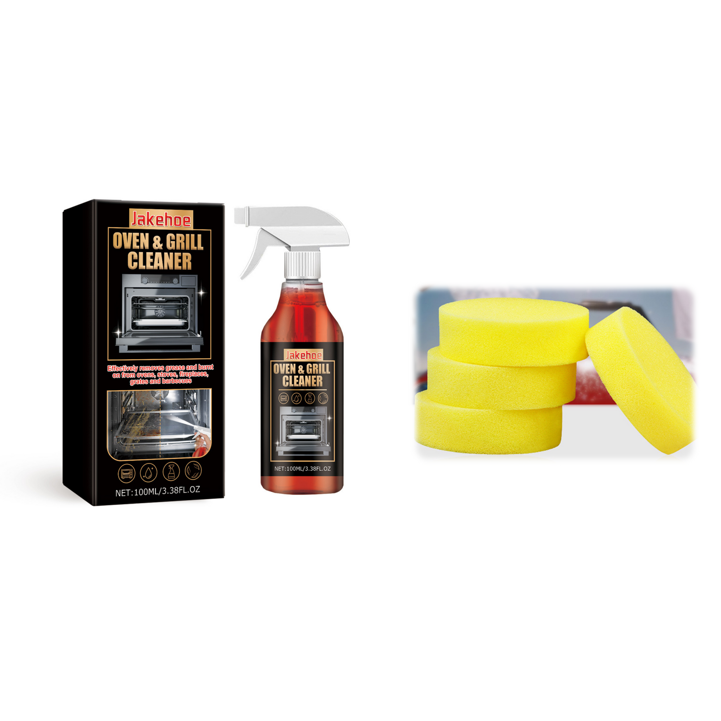 🌬️1+1 ingyen! 🌀Sütő- és grilltisztító spray