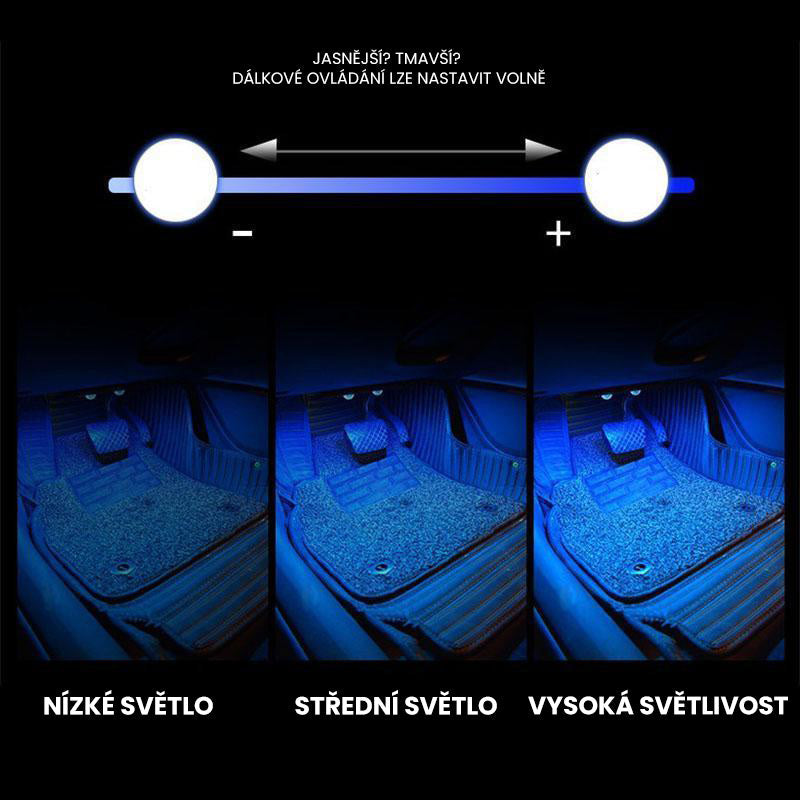 Bezdrátové nabíjení LED okolní světlo