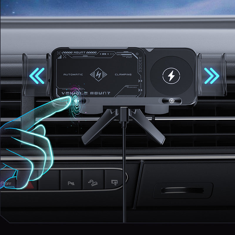 📱🚗2025 Intelligens tartó mobiltelefonhoz vagy táblagéphez az autóban