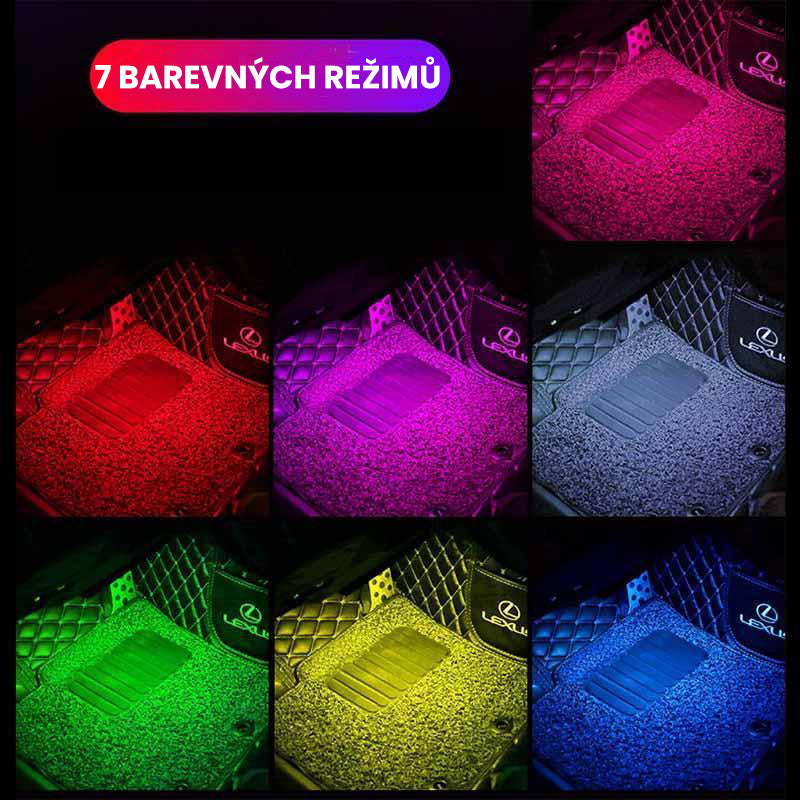 Bezdrátové nabíjení LED okolní světlo